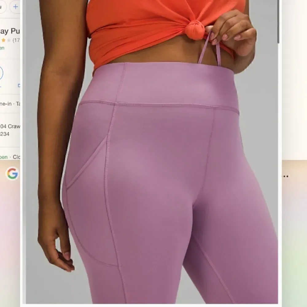 NWTs lululemon Invigorate HR 25”
